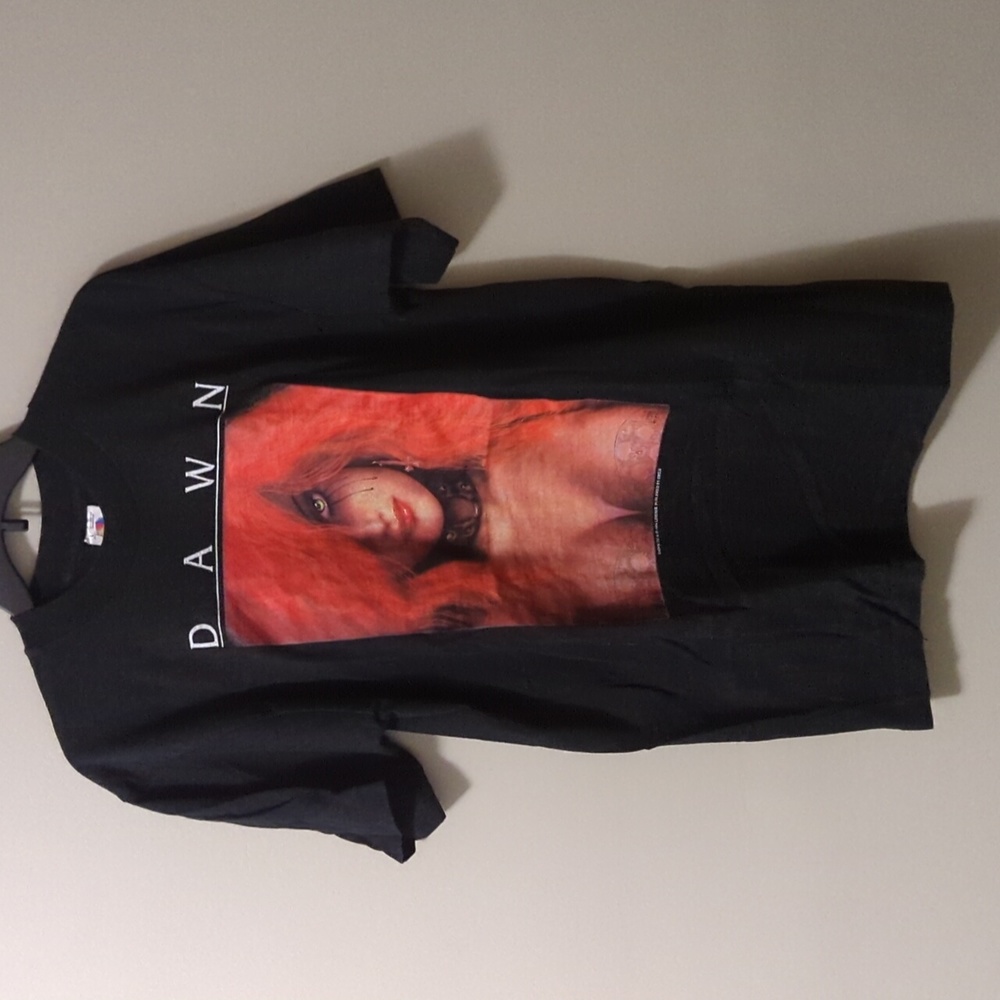 90s Vintage Dawn comic t-shirt Sirius Comics artist Joseph Michael Linsner